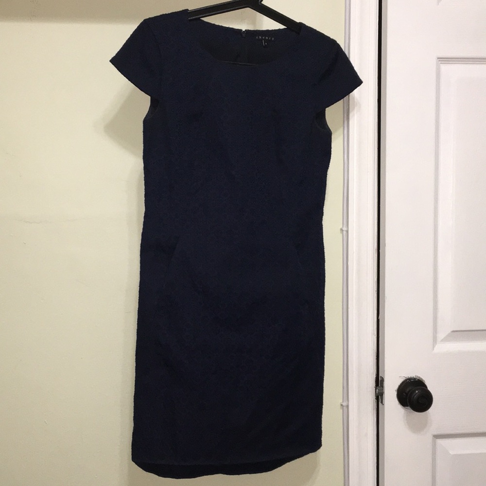 Navy blue theory dress **Special